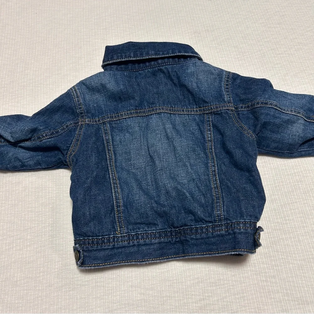 Baby Gap Denim‎ Jacket Lined Size 12-18 Months Boy Girl
